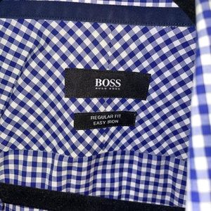 Hugo boss button down men’s dress shirt